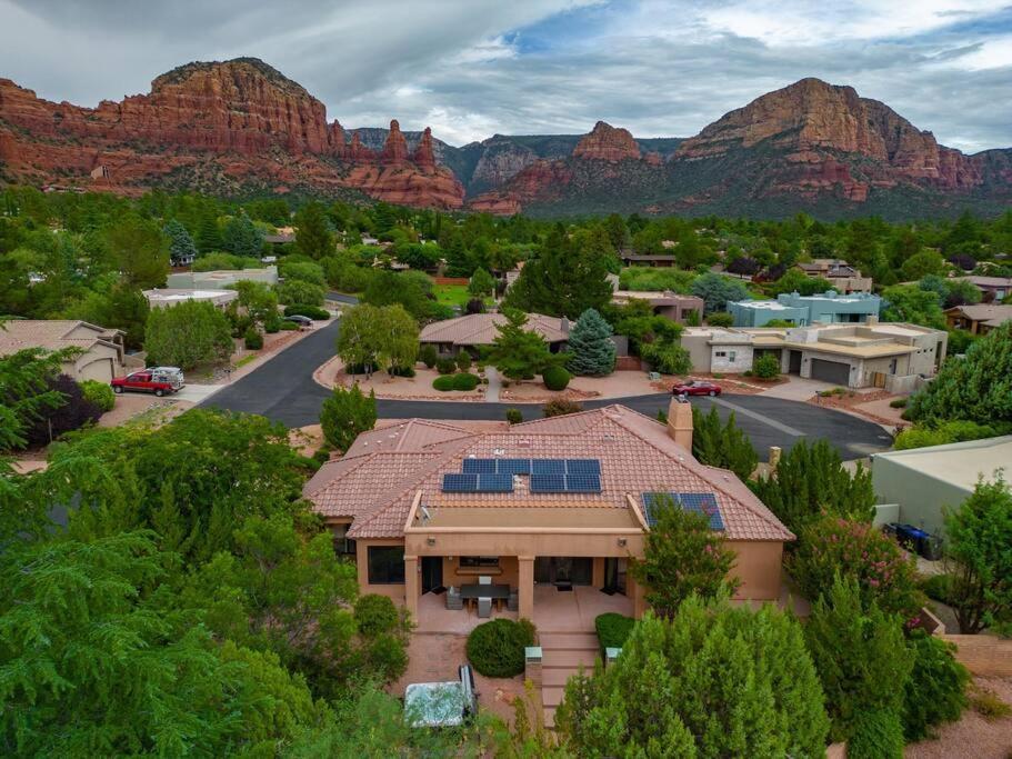 Amazing Luxury Home With Hot Tub & Views Sedona Exteriér fotografie