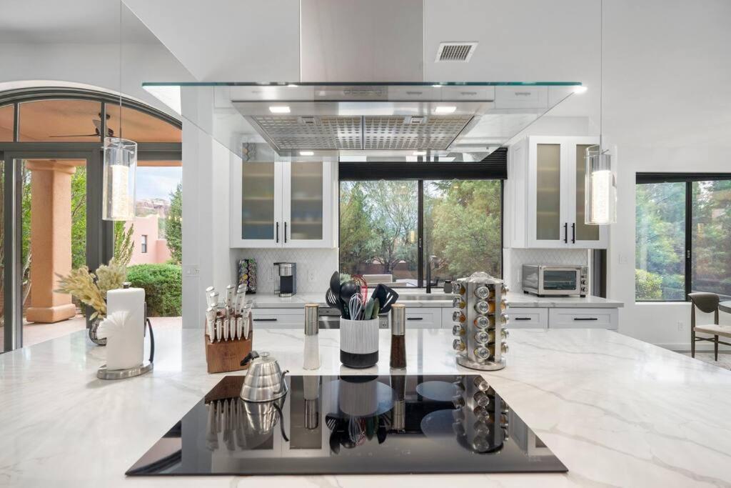 Amazing Luxury Home With Hot Tub & Views Sedona Exteriér fotografie