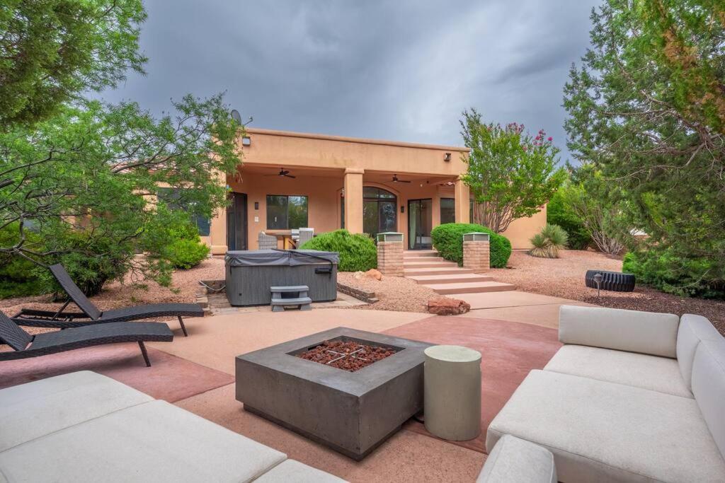 Amazing Luxury Home With Hot Tub & Views Sedona Exteriér fotografie